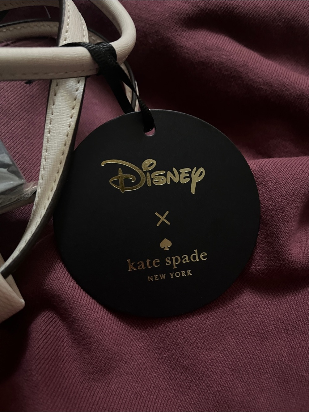 kate spade disney mickey and minnie mini tote - Picture 4 of 5